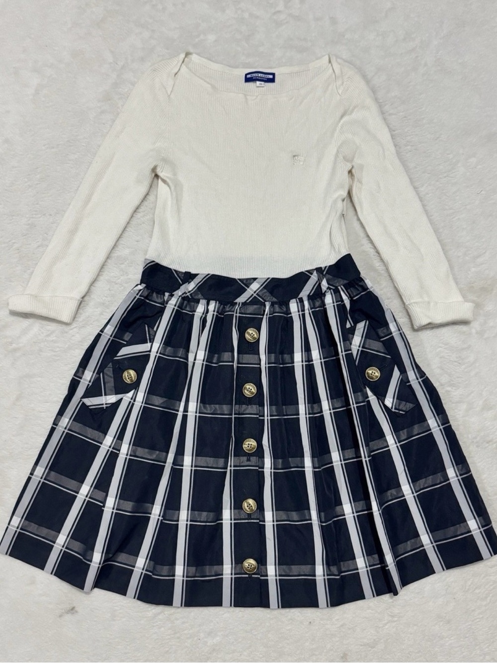 Vintage Burberry Docking Dress, EUC, EU 38/S